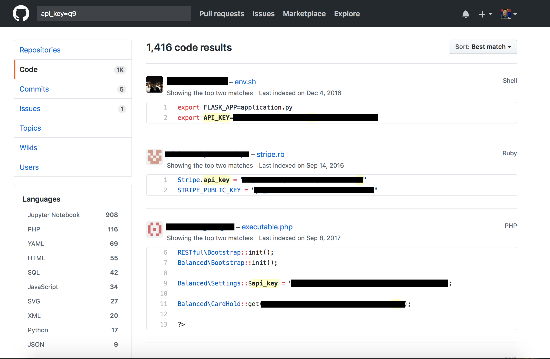 GitHub Screenshot